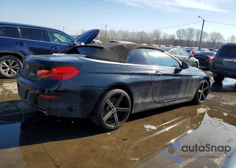 2014 BMW 650 Xi из США, поврежденный, VIN WBAYP1C58ED216204